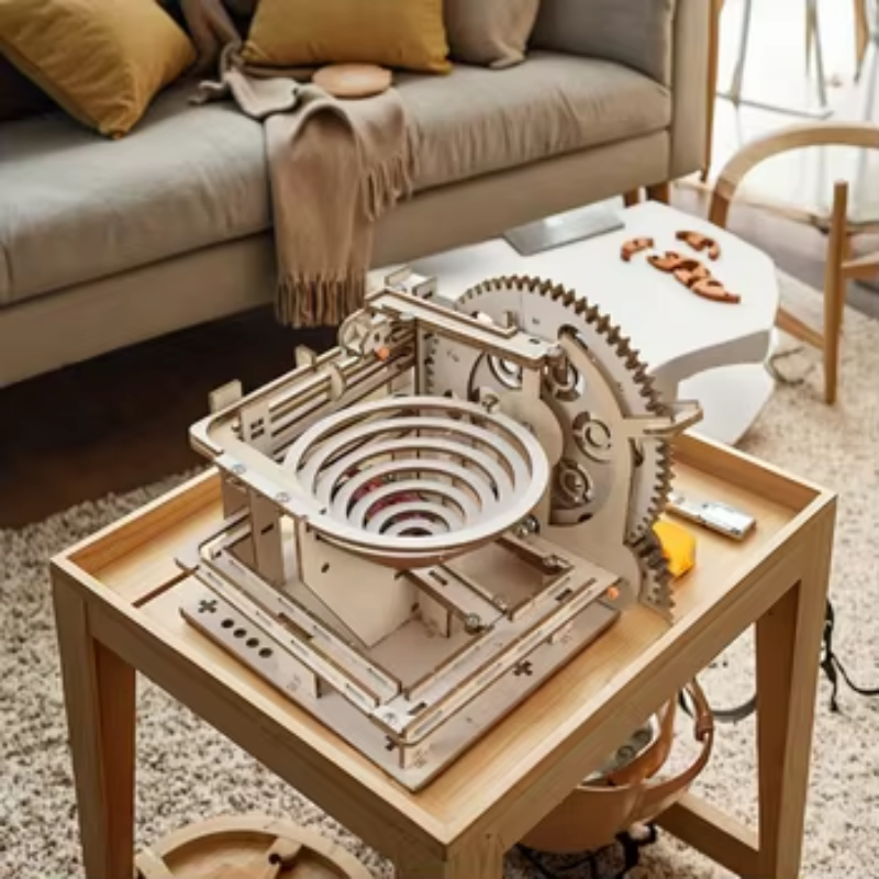 Houten Knikkerbaan Twister - Afbeelding 2