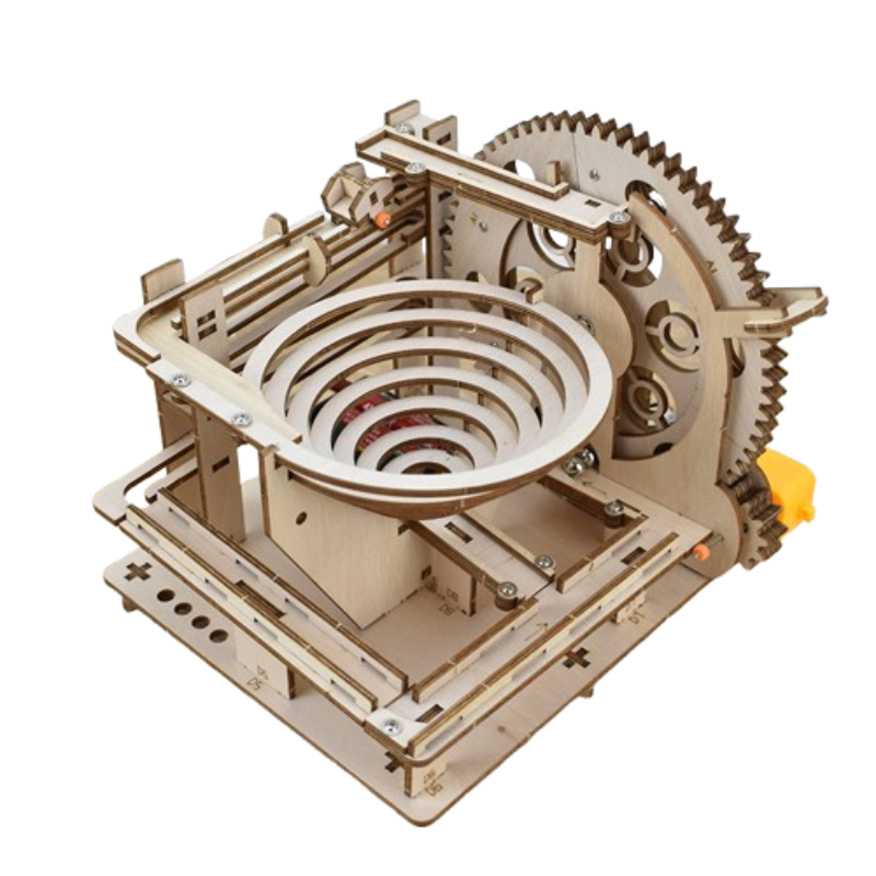 Houten Knikkerbaan Twister