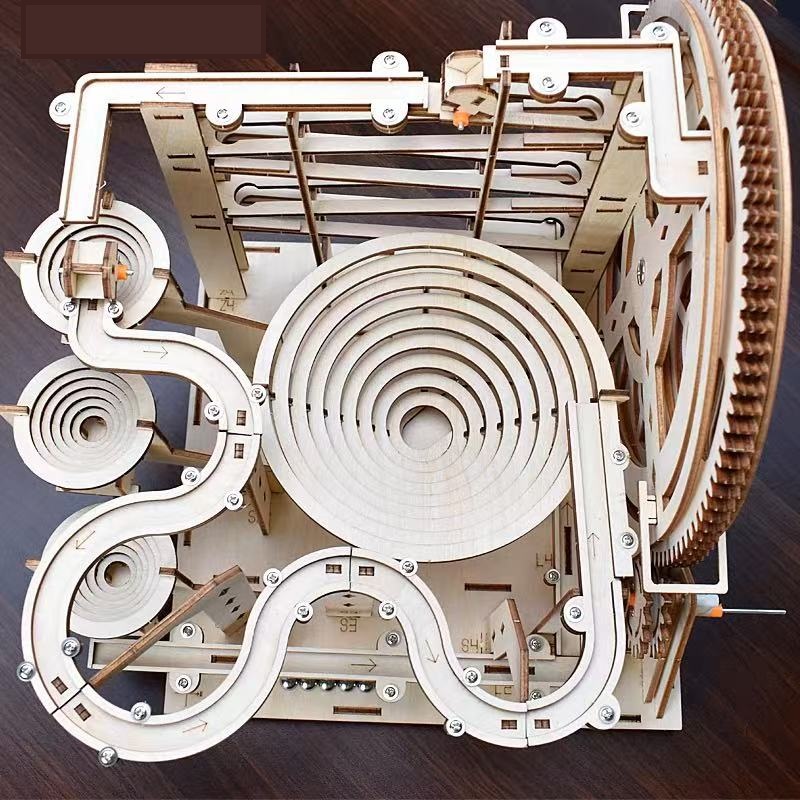 Houten Knikkerbaan Vortex - Afbeelding 2